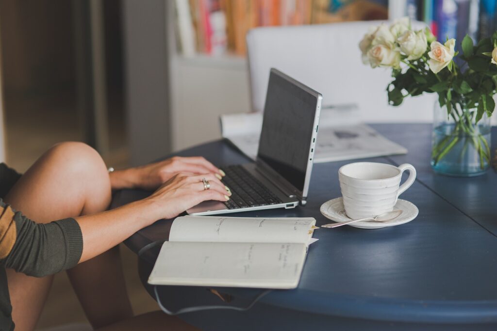 Can I Earn Money By Writing eBooks? And Self-publish Too? 1 laptop, workstaion, office writing ebooks